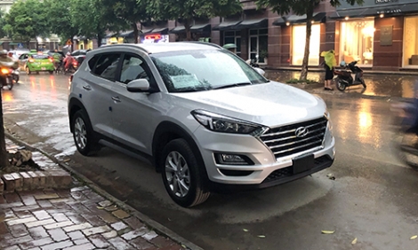 Hyundai Tucson mới xuất hiện trên đường phố Hà Nội