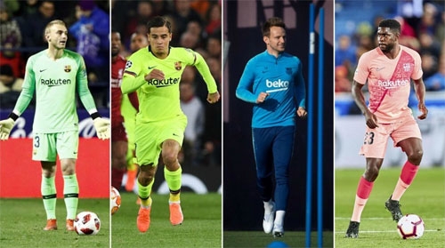 Barca cần 300 triệu USD để cải tổ đội hình trong hè 2019