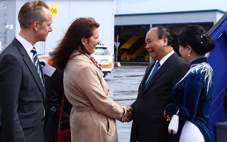 Thủ tướng Nguyễn Xuân Phúc bắt đầu thăm chính thức Thụy Điển
