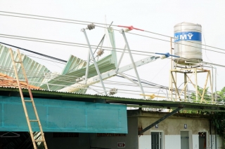 Tây Ninh: Ước thiệt hại hàng tỷ đồng sau trận mưa dông kèm gió lốc chiều 4.6