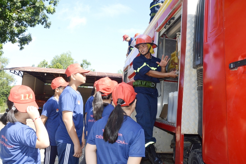 Một ngày làm chiến sĩ cứu hỏa