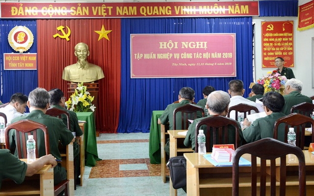 Hội CCB Tây Ninh: Tập huấn nghiệp vụ công tác Hội năm 2019