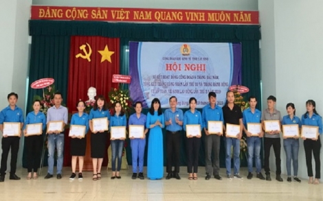 Sơ kết hoạt động Công đoàn 6 tháng đầu năm