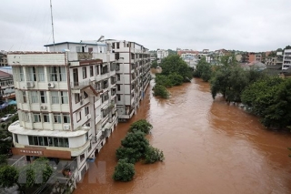 Trung Quốc: 1,4 triệu người bị ảnh hưởng do mưa lũ
