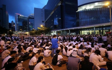 Hong Kong: 5.000 cảnh sát đối phó đợt biểu tình thứ hai