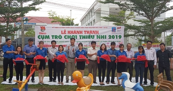 Hoà Thành: Khánh thành cụm trò chơi miễn phí cho thiếu nhi