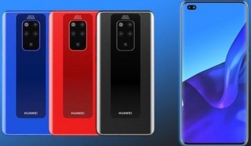 Mate 30 Pro sẽ có màn hình 'đục lỗ', năm camera