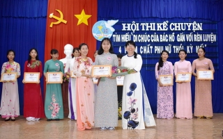 Huyện Dương Minh Châu: Thi kể chuyện Tìm hiểu di chúc Chủ tịch Hồ Chí Minh
