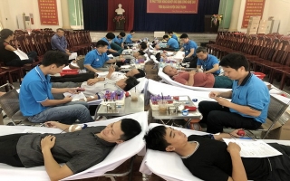 Châu Thành: Tổ chức chiến dịch Giọt máu hồng hè năm 2019
