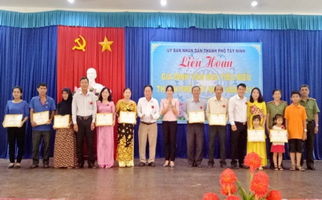 TP.Tây Ninh: Tổ chức Liên hoan Gia đình văn hóa tiêu biểu năm 2019