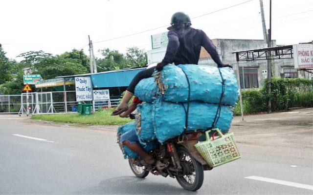 Một kiểu vận chuyển "rước họa vào thân"