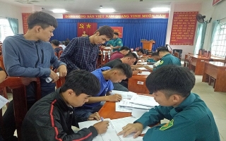 TP.Tây Ninh: Tổ chức đăng ký nghĩa vụ quân sự bổ sung