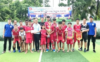 Hoà Thành: Tổ chức Giải bóng đá thiếu niên vùng tôn giáo, dân tộc