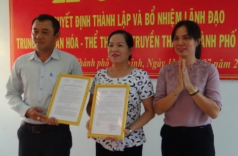 Thành lập Trung tâm VHTT&TT thành phố Tây Ninh