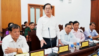 Lãnh đạo tỉnh làm việc với Ngân hàng Chính sách xã hội Việt Nam