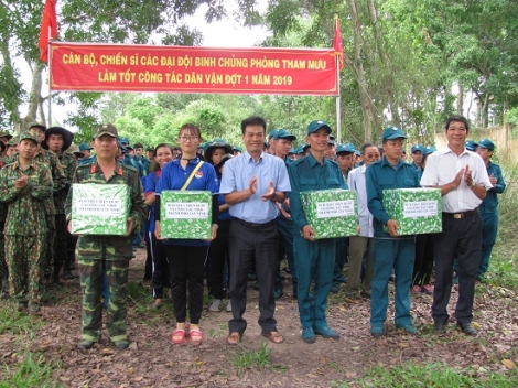 Lãnh đạo TP.Tây Ninh thăm lực lượng làm công tác dân vận