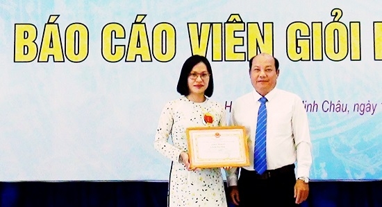 Hội thi Báo cáo viên giỏi huyện Dương Minh Châu