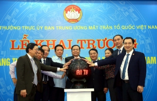 Ra mắt phiên bản mới Trang thông tin điện tử Mặt trận Tổ quốc Việt Nam