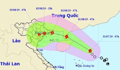 Áp thấp nhiệt đới mạnh lên thành bão