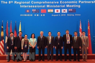 Việt Nam tham dự Hội nghị Bộ trưởng RCEP giữa kỳ lần 8 tại Trung Quốc