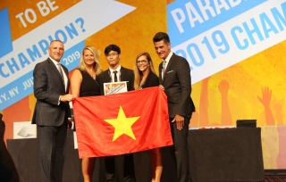 Sinh viên Việt đoạt huy chương cuộc thi Vô địch Tin học văn phòng thế giới