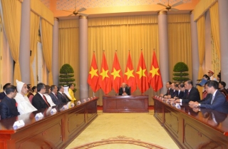 Tổng Bí thư, Chủ tịch nước Nguyễn Phú Trọng tiếp Đại sứ các nước trình Quốc thư