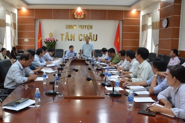 Tân Châu bệnh sốt xuất huyết tăng cao