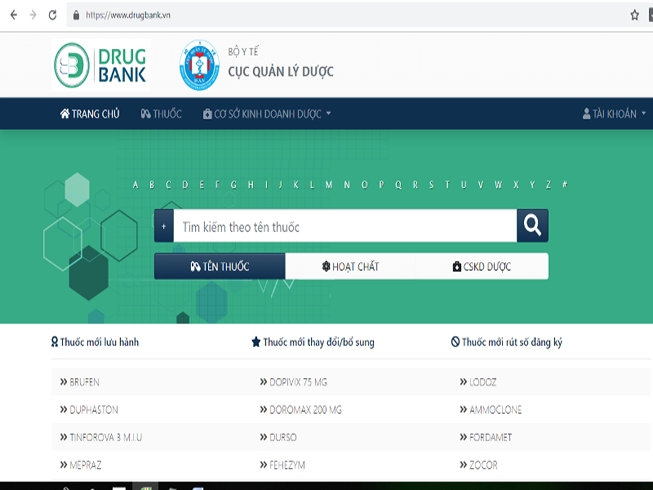 Lần đầu tiên Việt Nam có Ngân hàng Dữ liệu ngành Dược