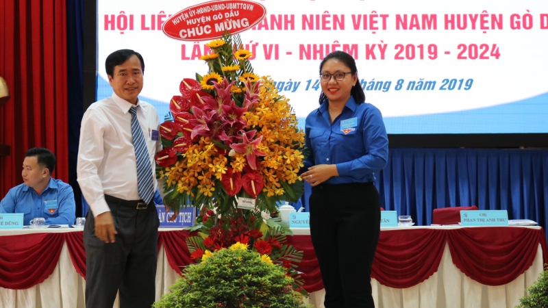 Gò Dầu tổ chức Đại hội đại biểu Hội LHTN lần thứ VI, nhiệm kỳ 2019-2024