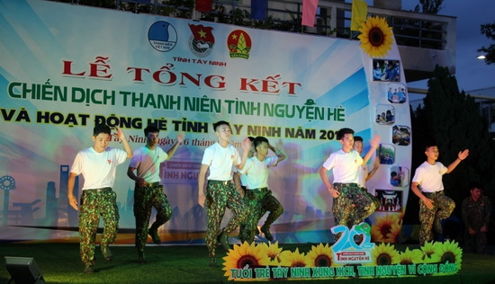 Tổng kết Chiến dịch Thanh niên tình nguyện hè năm 2019