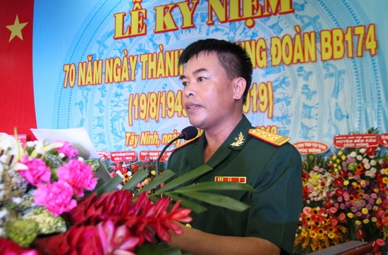 Kỷ niệm 70 năm thành lập Trung đoàn Bộ binh 174