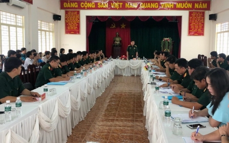 Quân khu 7: Kiểm tra công tác quốc phòng tại thành phố Tây Ninh