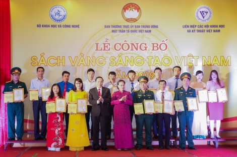 Công bố 'Sách vàng Sáng tạo Việt Nam' 2019: Vinh danh 74 công trình