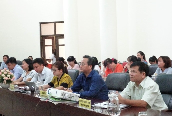 Tập huấn triển khai điều tra xã hội học đo lường sự hài lòng trong phục vụ hành chính