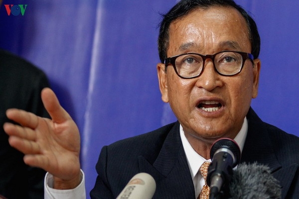 Bộ Hoàng cung Campuchia cáo buộc Sam Rainsy phỉ báng Quốc vương