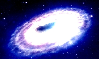 Siêu hố đen gần Trái Đất nhất phát sáng mạnh