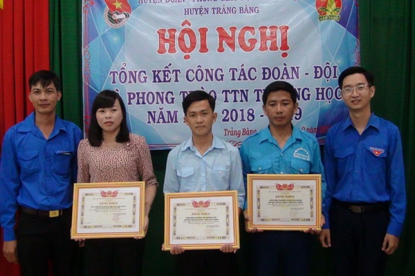 Trảng Bàng: Tổng kết công tác Đoàn và phong trào thanh niên trường học