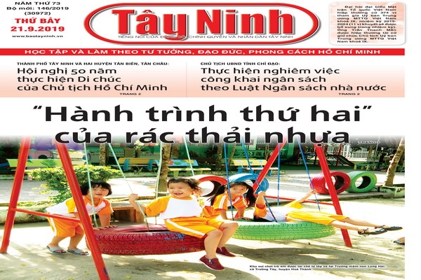 Điểm báo in Tây Ninh ngày 21.09.2019