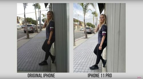 iPhone 11 Pro Max đọ camera với iPhone đời đầu