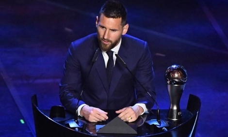 Messi giành giải The Best 2019