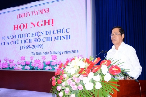 Bí thư Tỉnh uỷ chỉ đạo