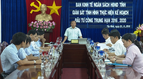 Ban Kinh tế Ngân sách: Giám sát tình hình đầu tư công trung hạn, giai đoạn 2016 - 2020