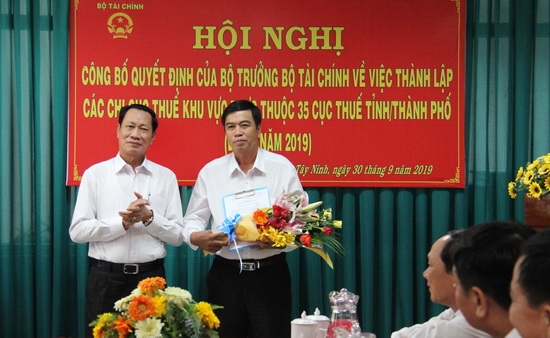 Tây Ninh: Thành lập Chi cục Thuế khu vực Hòa Thành – Dương Minh Châu