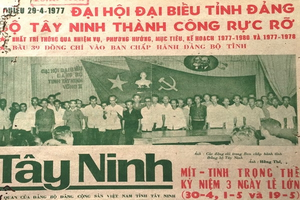 Thuở ban sơ của báo chí Tây Ninh