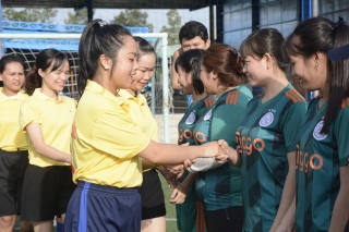 CĐCS Bệnh viện Đa khoa Tây Ninh tổ chức giải bóng đá nữ chào mừng 20.10