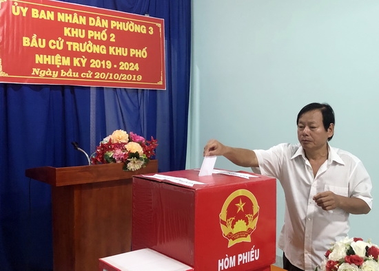 TP.Tây Ninh: Bầu cử trưởng ấp, khu phố nhiệm kỳ 2019 – 2024