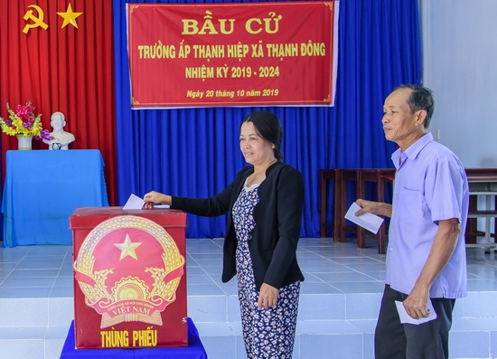 Tân Châu bầu cử trưởng ấp, khu phố nhiệm kỳ 2019-2024