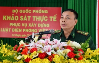 Bộ Quốc phòng: Lấy ý kiến phục vụ việc xây dựng Luật Biên phòng Việt Nam