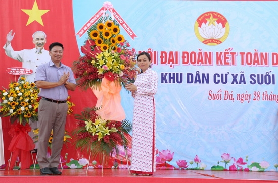 Ngày hội Đại đoàn kết toàn dân tộc tại Suối Đá