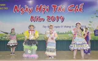 Sở GD&ĐT Tây Ninh tổ chức Ngày hội tái chế năm 2019